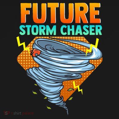 Future Storm Chaser Tornado Hurricane & Thunderstorms Women's V-Neck T-Shirt