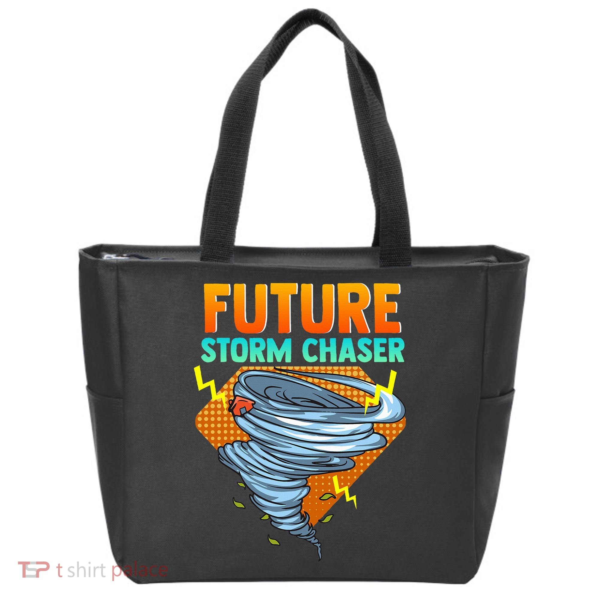 Future Storm Chaser Tornado Hurricane & Thunderstorms Tote Bag