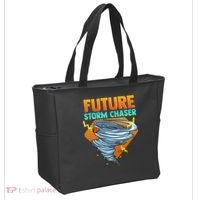 Future Storm Chaser Tornado Hurricane & Thunderstorms Tote Bag thumb 2