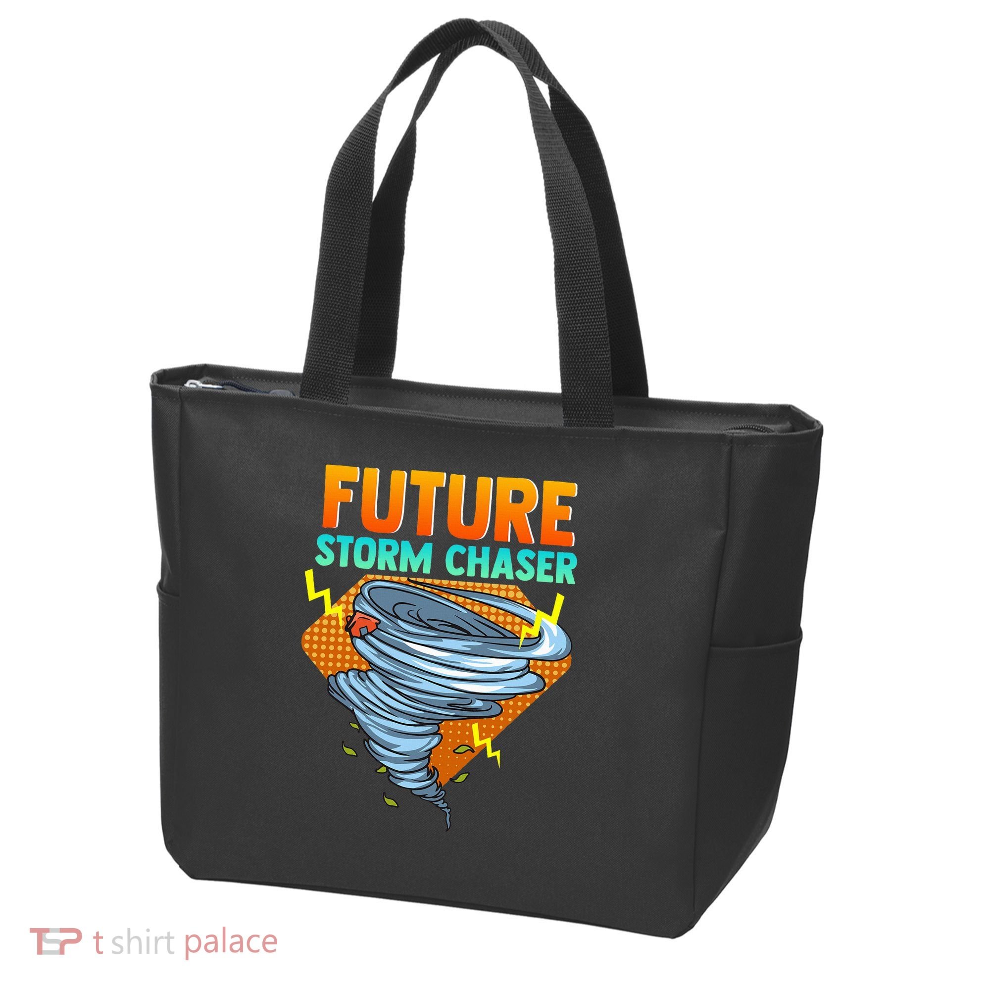 Future Storm Chaser Tornado Hurricane & Thunderstorms Tote Bag
