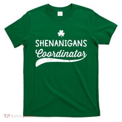 Funny Shenanigans Coordinator For St Patricks Day Outfit T-Shirt