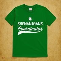 Funny Shenanigans Coordinator For St Patricks Day Outfit T-Shirt thumb 5