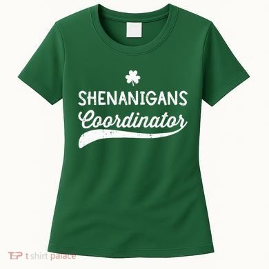 Funny Shenanigans Coordinator For St Patricks Day Outfit Women's T-Shirt