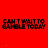 Funny Saying CanT Wait To Gamble Today Santa Hat thumb 1
