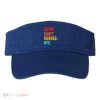 Funny Sorry Cant Horses Bye Sarcasm Funny Sarcasm Gift Visor thumb 0