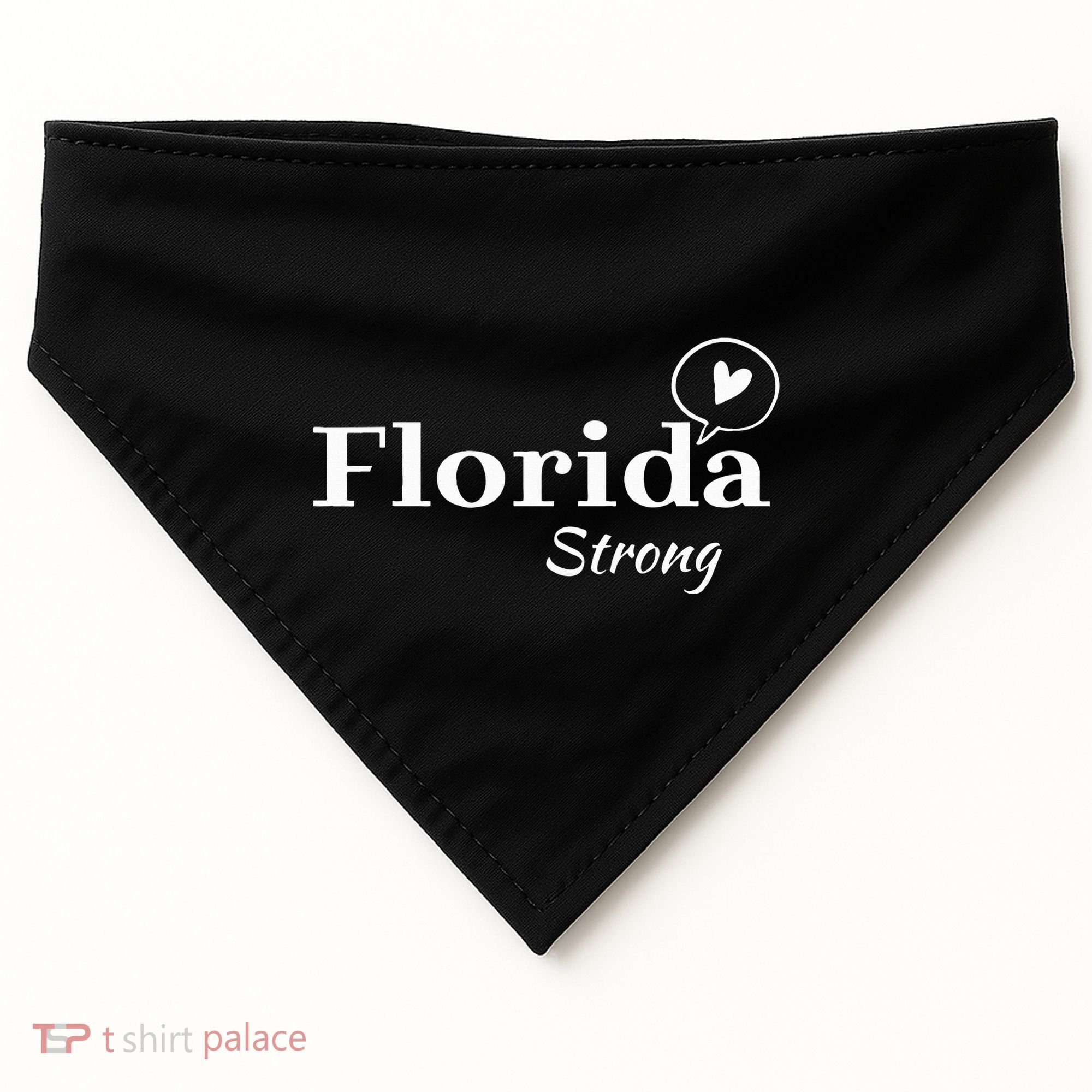 Florida Strong Community Strength Prayer Support USA-Made Doggie Bandana