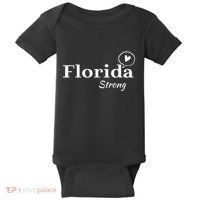 Florida Strong Community Strength Prayer Support Baby Bodysuit thumb 0