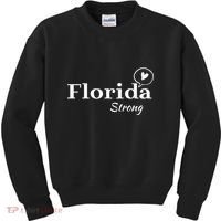 Florida Strong Community Strength Prayer Support Kids Sweatshirt thumb 0