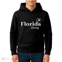 Florida Strong Community Strength Prayer Support Kids Hoodie thumb 4