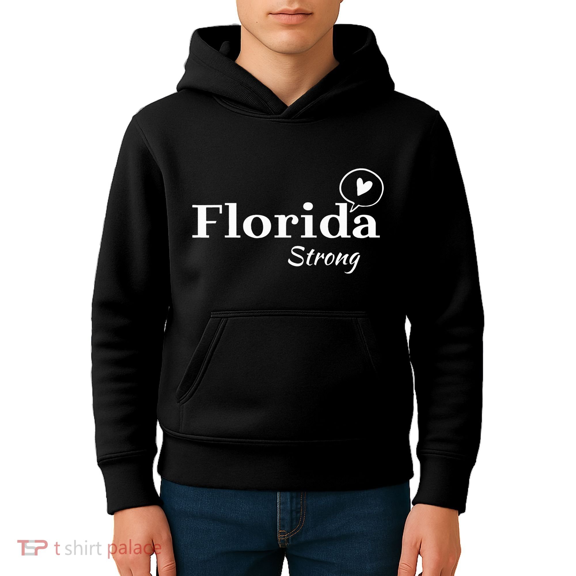 Florida Strong Community Strength Prayer Support Kids Hoodie