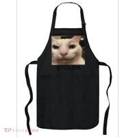 Funny Silly Cat Sarcastic Saying Funny Cat Apron thumb 0