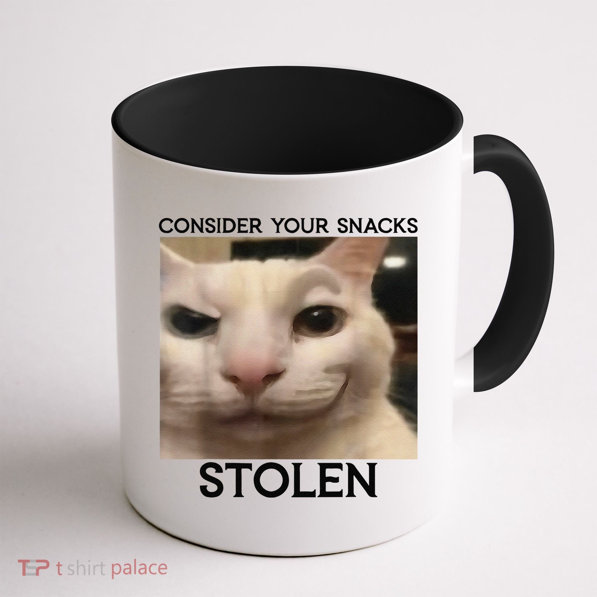 Funny Silly Cat Sarcastic Saying Funny Cat Coffee Mug