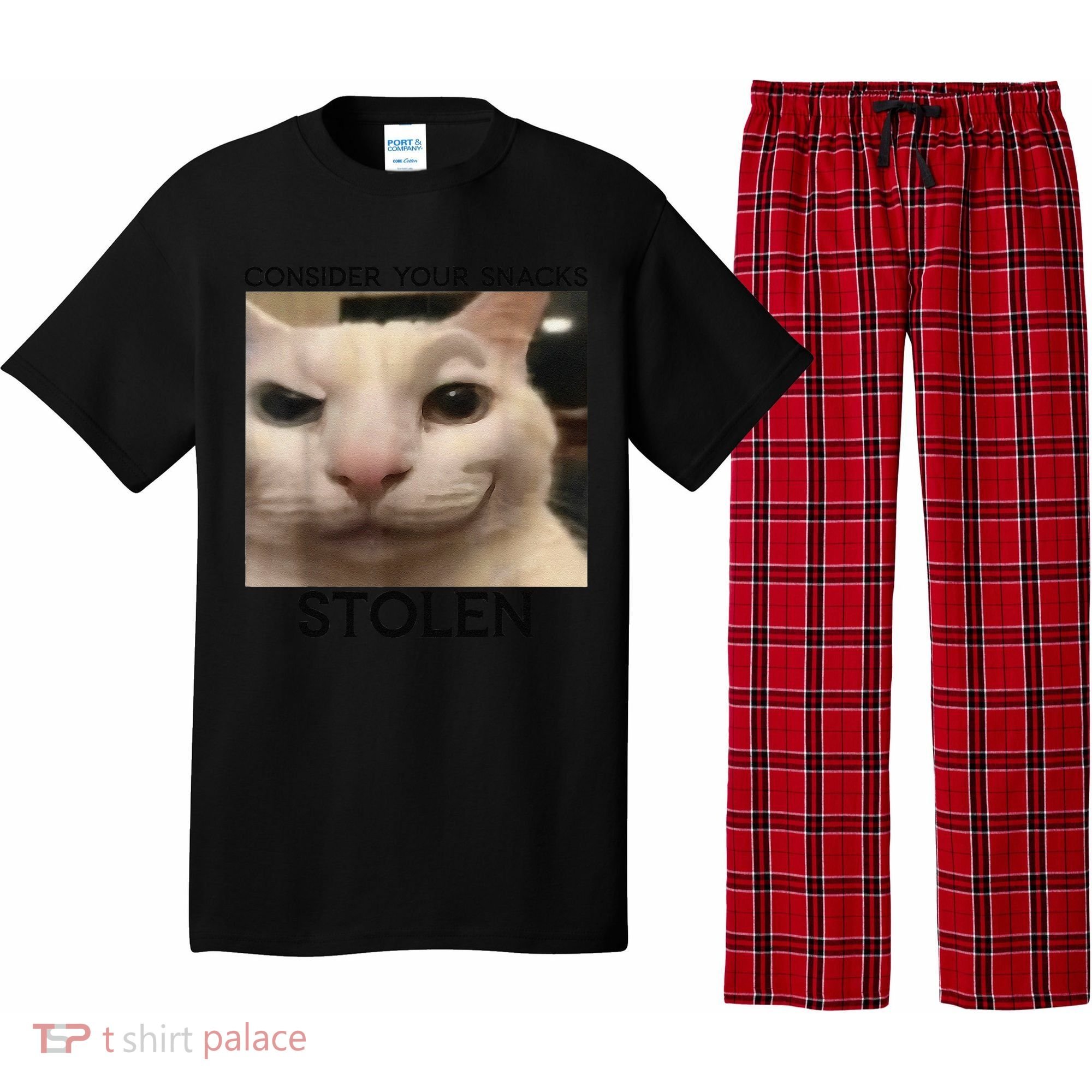 Funny Silly Cat Sarcastic Saying Funny Cat Pajama Set