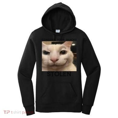Funny Silly Cat Sarcastic Saying Funny Cat Women's Hoodie