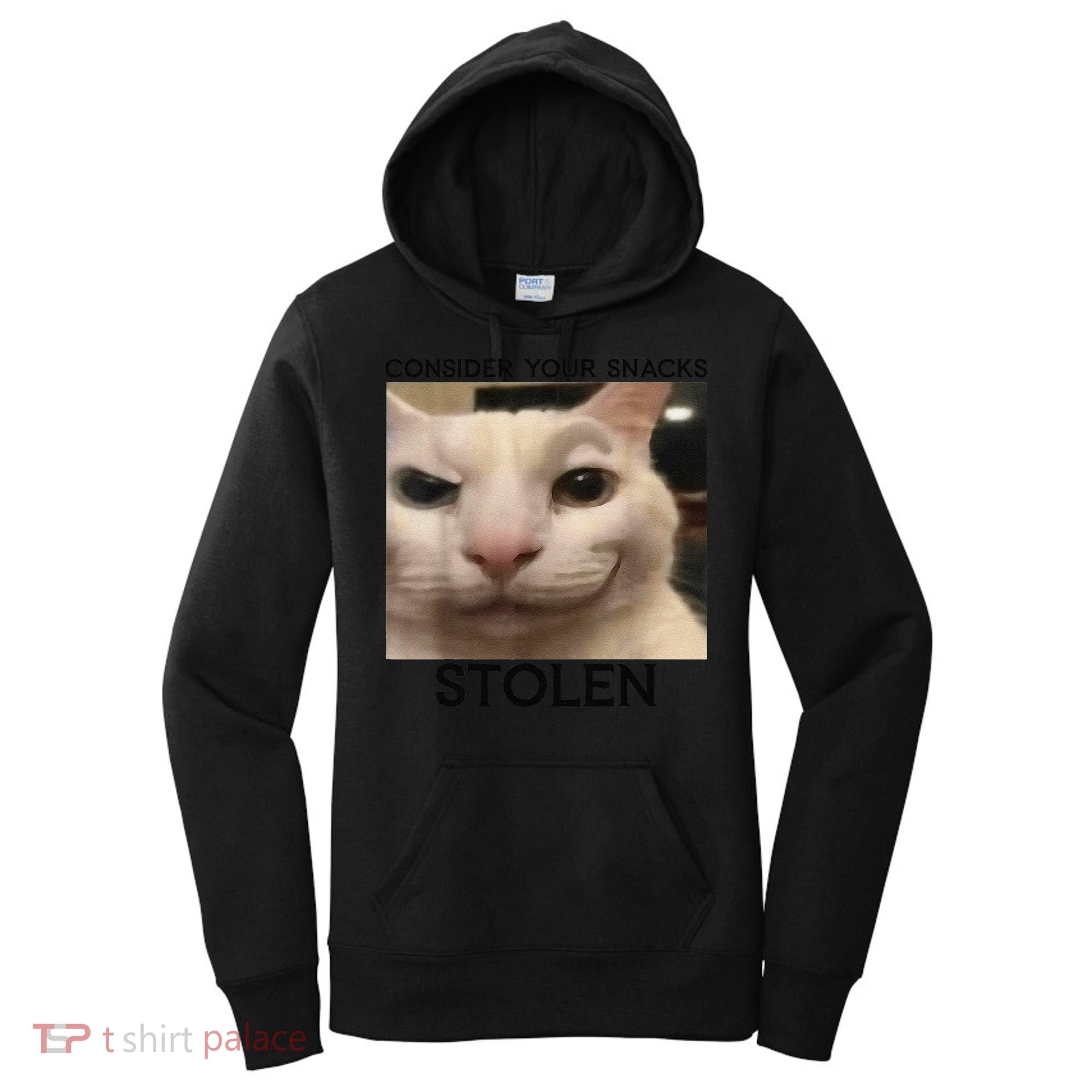 Funny Silly Cat Sarcastic Saying Funny Cat Women's Hoodie