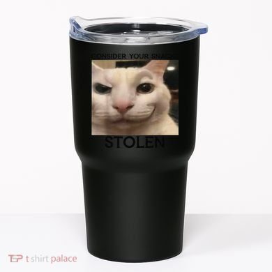 Funny Silly Cat Sarcastic Saying Funny Cat Tumbler
