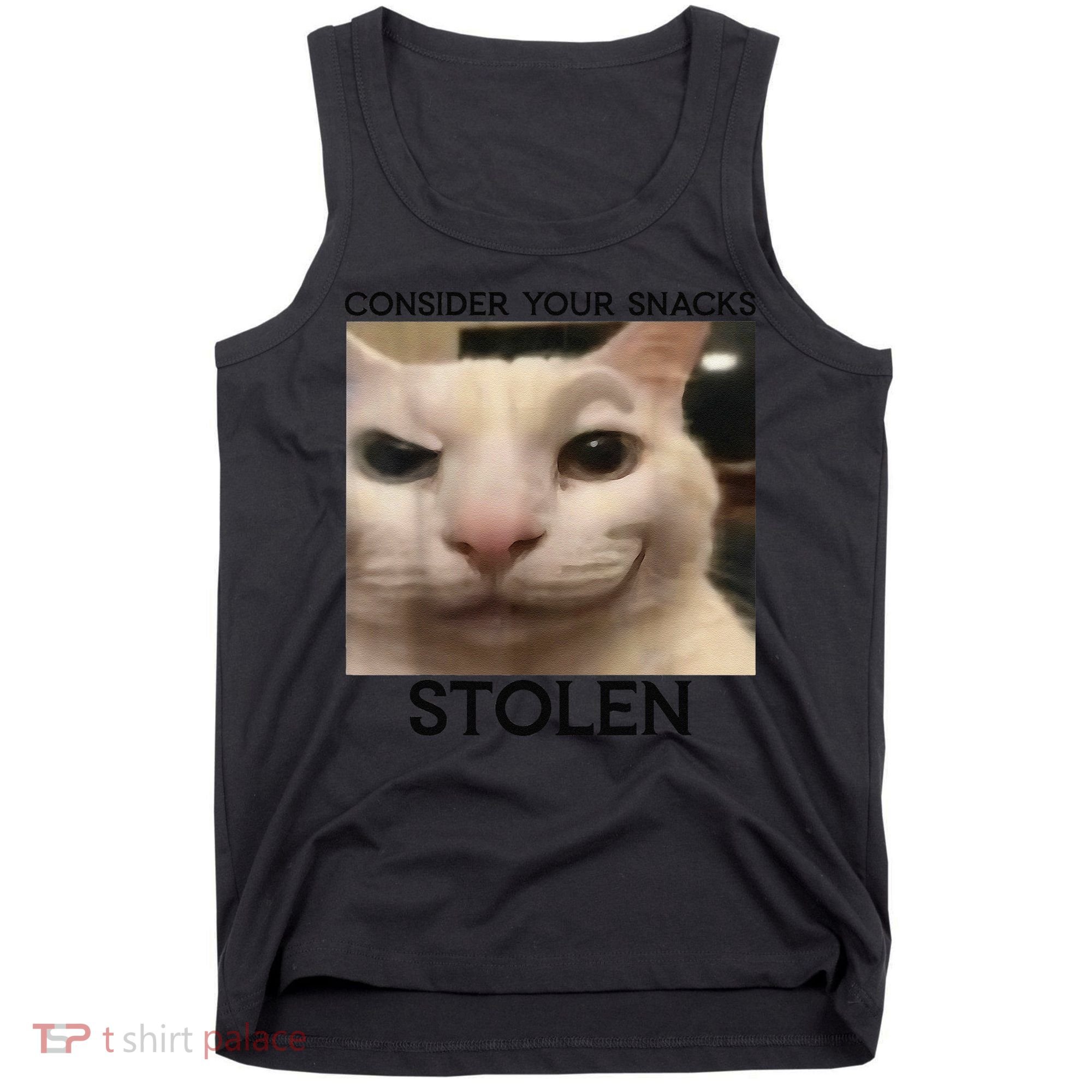 Funny Silly Cat Sarcastic Saying Funny Cat Tank Top