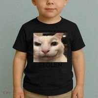 Funny Silly Cat Sarcastic Saying Funny Cat Toddler T-Shirt thumb 2