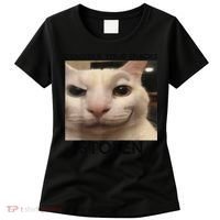 Funny Silly Cat Sarcastic Saying Funny Cat Women's T-Shirt thumb 0