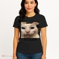 Funny Silly Cat Sarcastic Saying Funny Cat Women's T-Shirt thumb 4