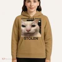 Funny Silly Cat Sarcastic Saying Funny Cat Hoodie thumb 5