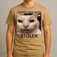 Funny Silly Cat Sarcastic Saying Funny Cat T-Shirt thumb 3