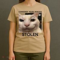 Funny Silly Cat Sarcastic Saying Funny Cat T-Shirt thumb 4