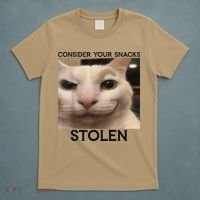 Funny Silly Cat Sarcastic Saying Funny Cat T-Shirt thumb 5