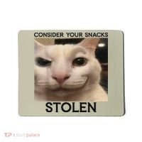 Funny Silly Cat Sarcastic Saying Funny Cat Mousepad thumb 0