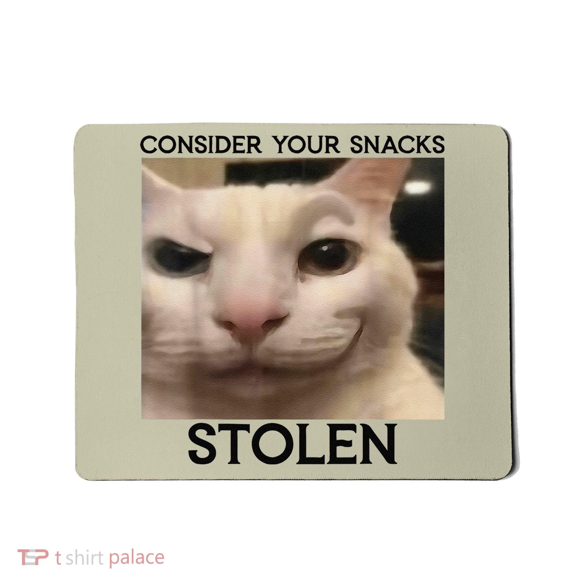 Funny Silly Cat Sarcastic Saying Funny Cat Mousepad