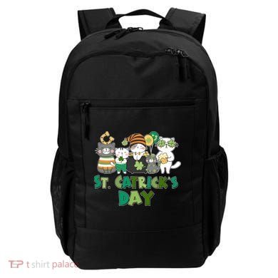 Funny St Catrick's Day St Patrick's Day Cats Backpack