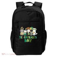 Funny St Catrick's Day St Patrick's Day Cats Backpack thumb 0
