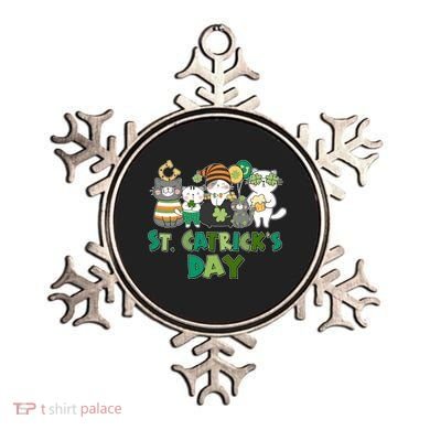 Funny St Catrick's Day St Patrick's Day Cats Ornament