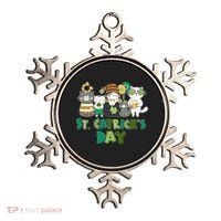 Funny St Catrick's Day St Patrick's Day Cats Ornament thumb 0
