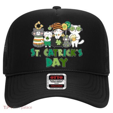 Funny St Catrick's Day St Patrick's Day Cats Hat
