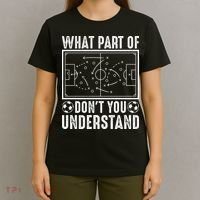 Funny Soccer Coach Gift What Part Don't You Understand T-Shirt thumb 4