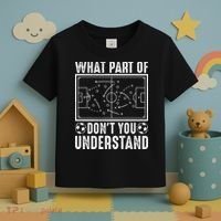 Funny Soccer Coach Gift What Part Don't You Understand Toddler T-Shirt thumb 3