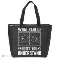 Funny Soccer Coach Gift What Part Don't You Understand Tote Bag thumb 0
