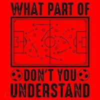 Funny Soccer Coach Gift What Part Don't You Understand Santa Hat thumb 1
