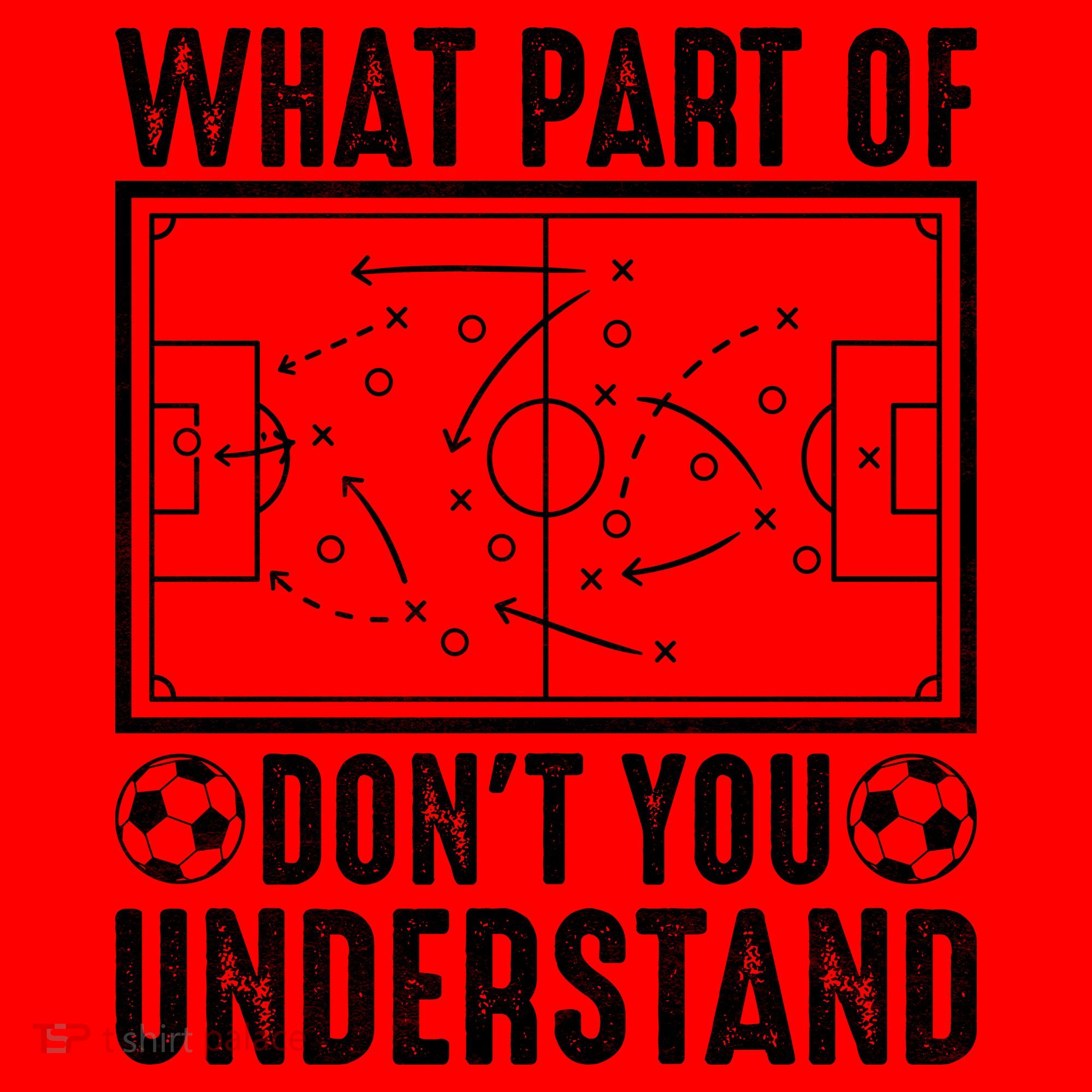 Funny Soccer Coach Gift What Part Don't You Understand Santa Hat