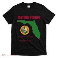 Florida Strong Come Hell Or High Water T-Shirt thumb 0