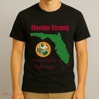Florida Strong Come Hell Or High Water T-Shirt thumb 3