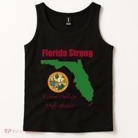 Florida Strong Come Hell Or High Water Tank Top thumb 2