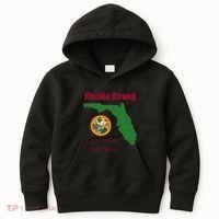 Florida Strong Come Hell Or High Water Kids Hoodie thumb 0