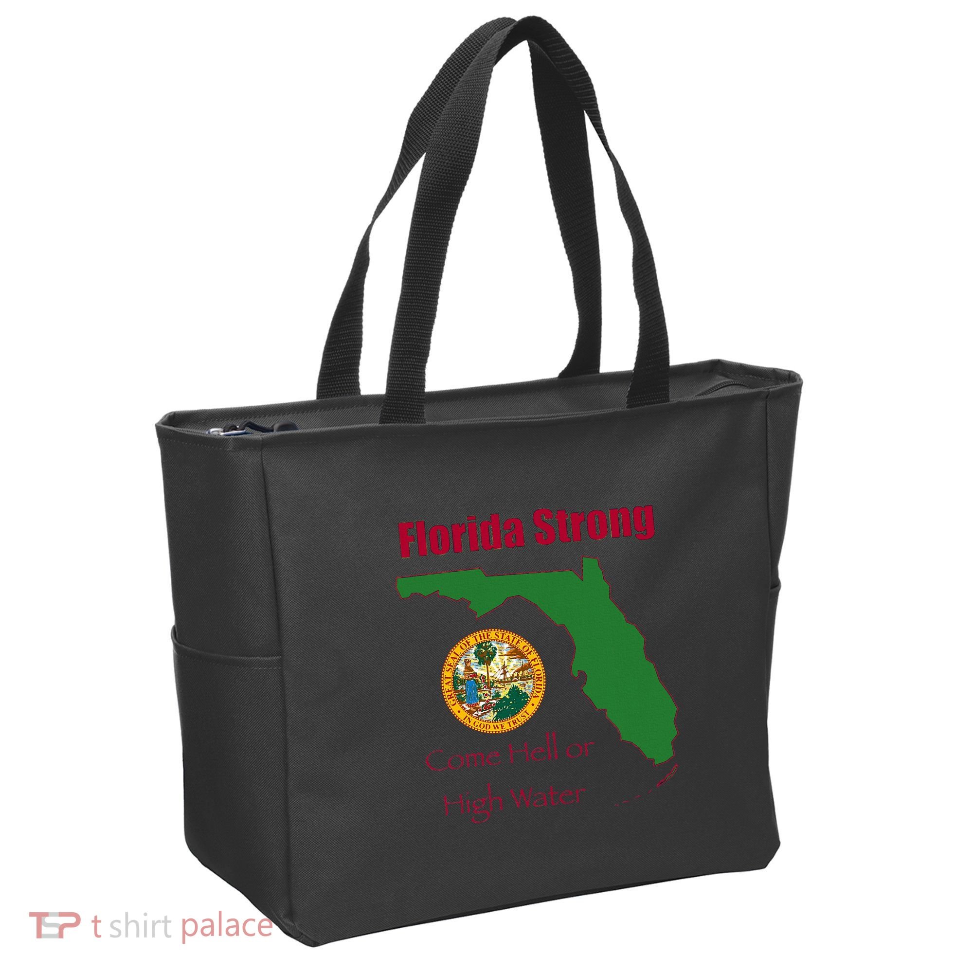 Florida Strong Come Hell Or High Water Tote Bag