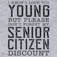 Funny Senior Citizen Reminder Women's Sweatshirt thumb 2