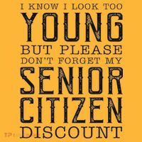 Funny Senior Citizen Reminder Pom Pom 12in Knit Beanie thumb 2