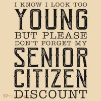 Funny Senior Citizen Reminder Tote Bag thumb 4