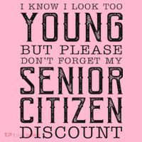 Funny Senior Citizen Reminder Coaster thumb 2