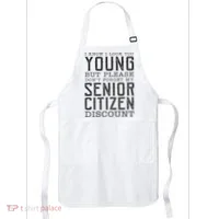 Funny Senior Citizen Reminder Apron thumb 0
